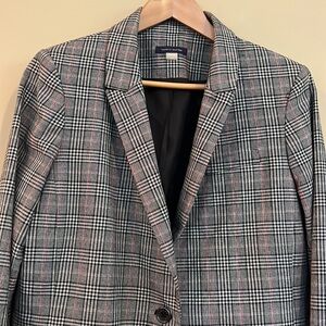 Tommy Hilfiger Glen Plaid Lined  Blazer